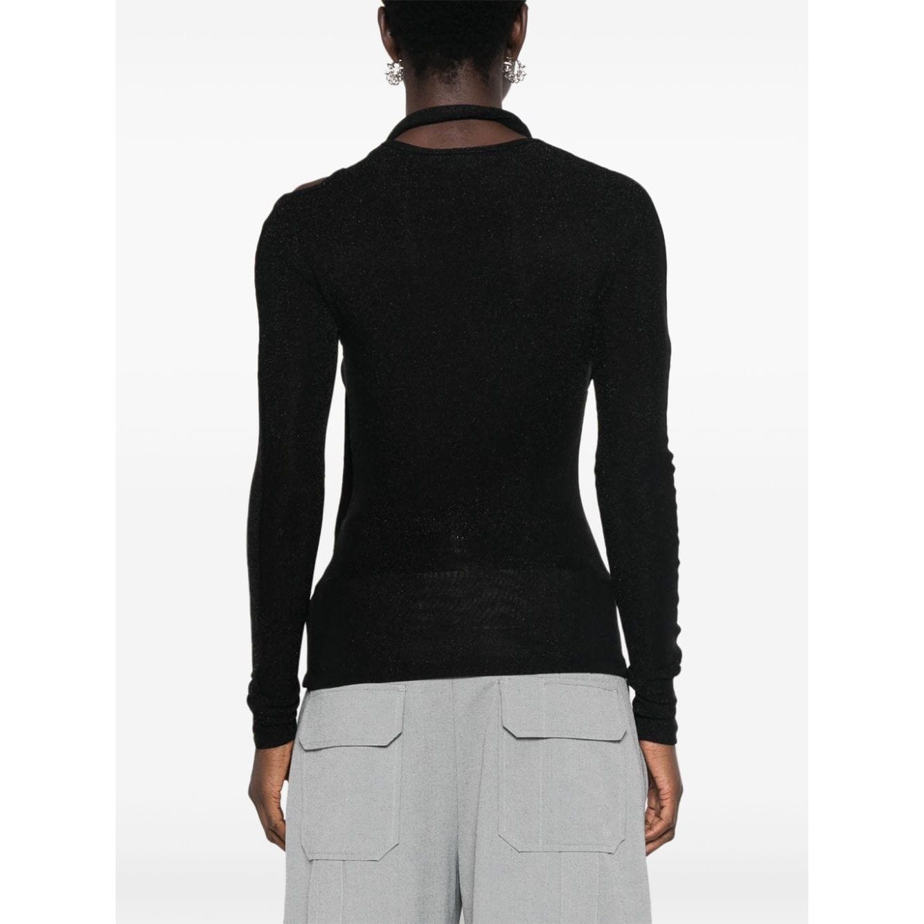 OTTOLINGER Top Black Topwear Ottolinger