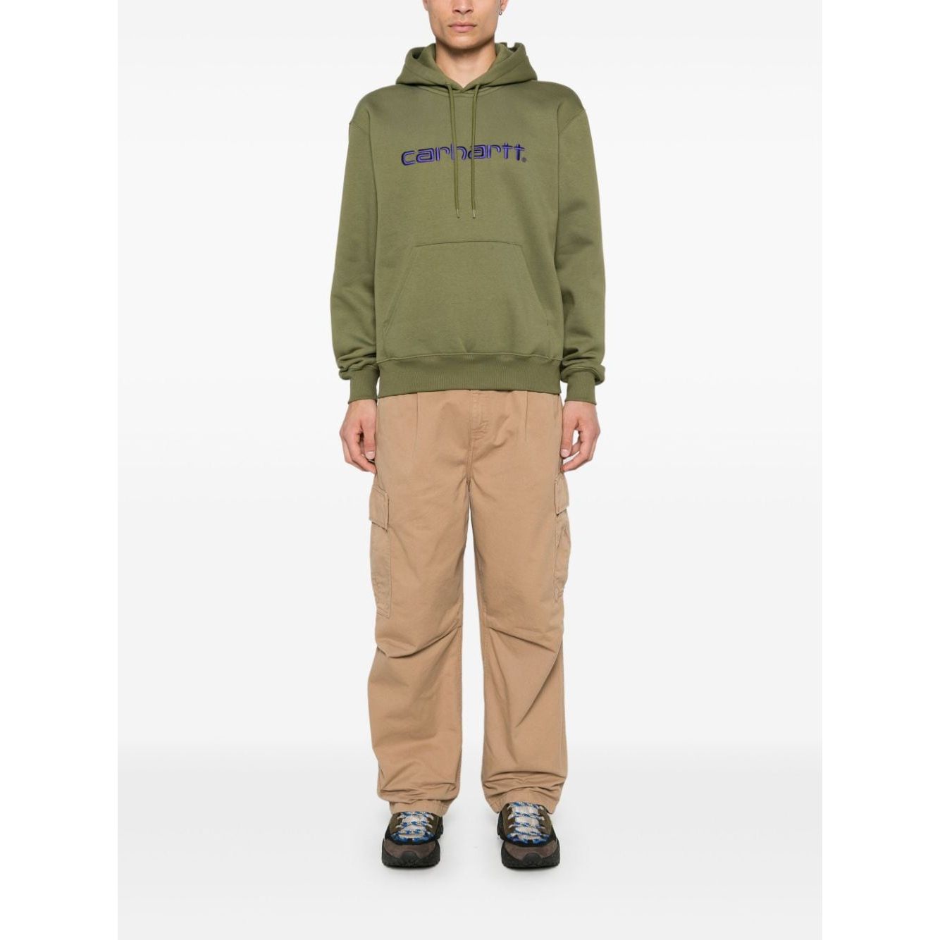 CARHARTT WIP MAIN Trousers Dove Grey Trousers Carhartt Wip Main