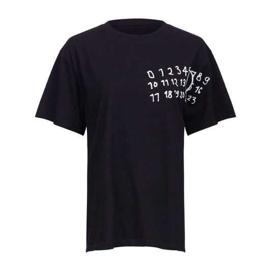 MM6 Maison Margiela T-shirts and Polos Black Topwear MM6 Maison Margiela