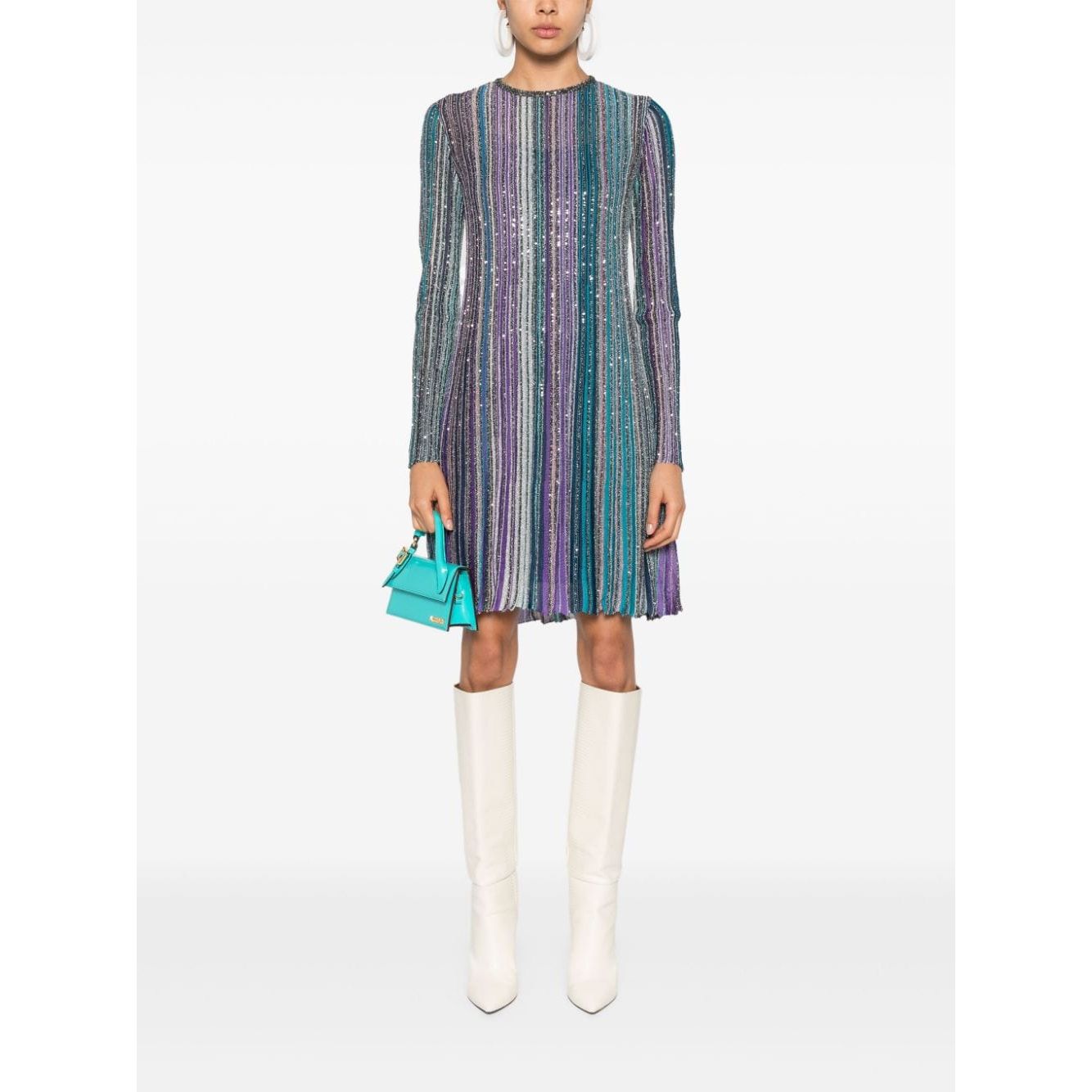 Missoni Dresses Clear Blue