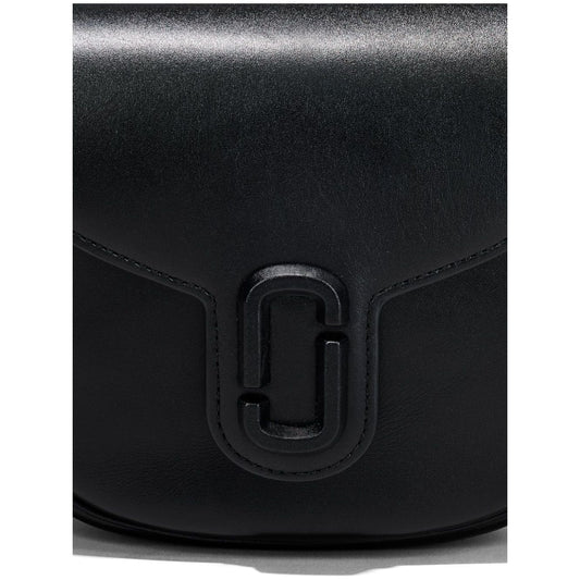 Marc Jacobs black calf leather logo Bag Shoulder Marc Jacobs