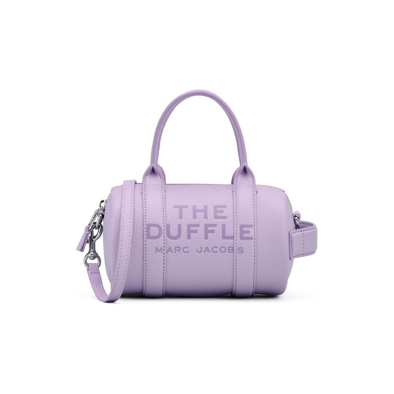 Marc Jacobs lilac purple leather grained texture Bag Handbag Marc Jacobs