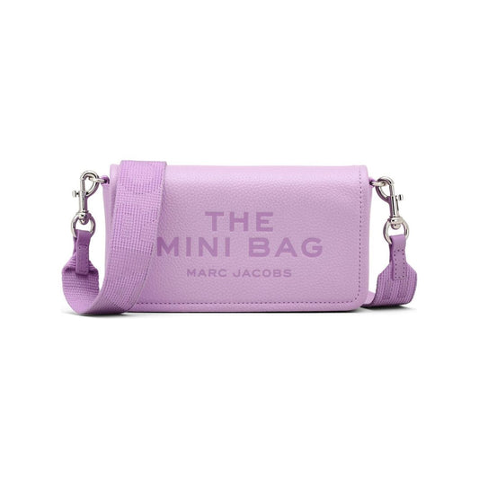 Marc Jacobs lavender purple/yellow leather grained texture debossed logo Bag Clutches Marc Jacobs