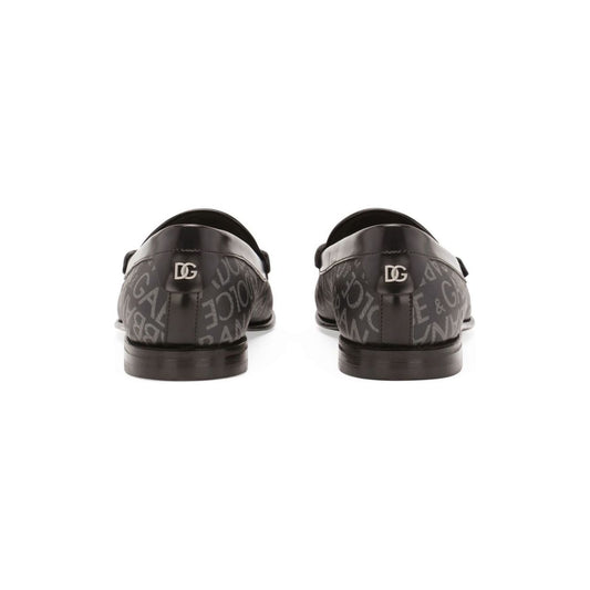 Dolce & Gabbana Flat shoes Black Moccasins Dolce & Gabbana