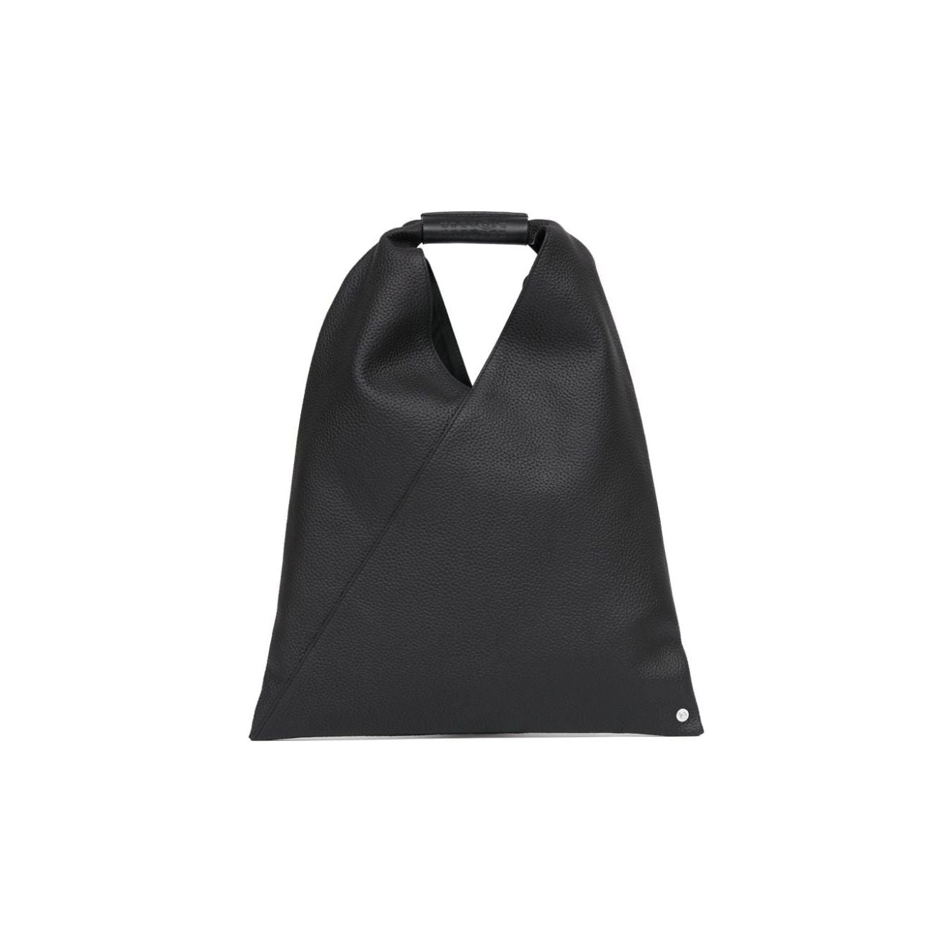 MM6 Maison Margiela black leather grained Bag Handbag MM6 Maison Margiela