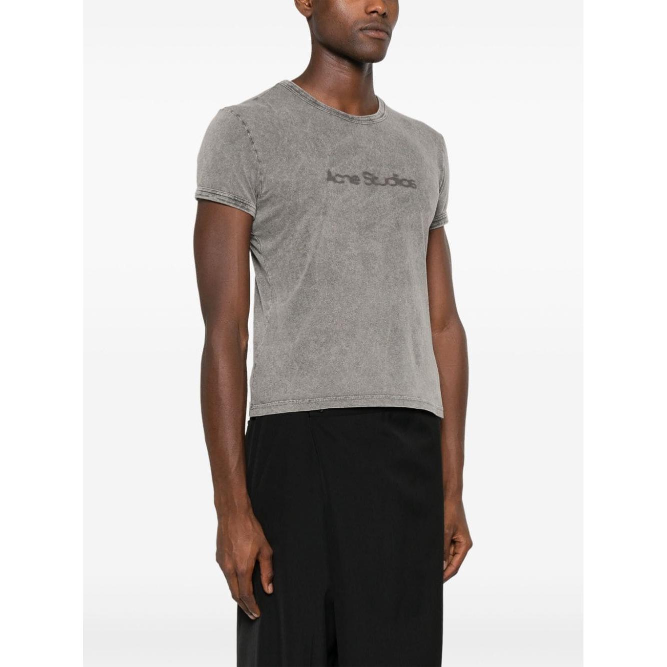 Acne Studios T-shirts and Polos Grey Topwear Acne Studios