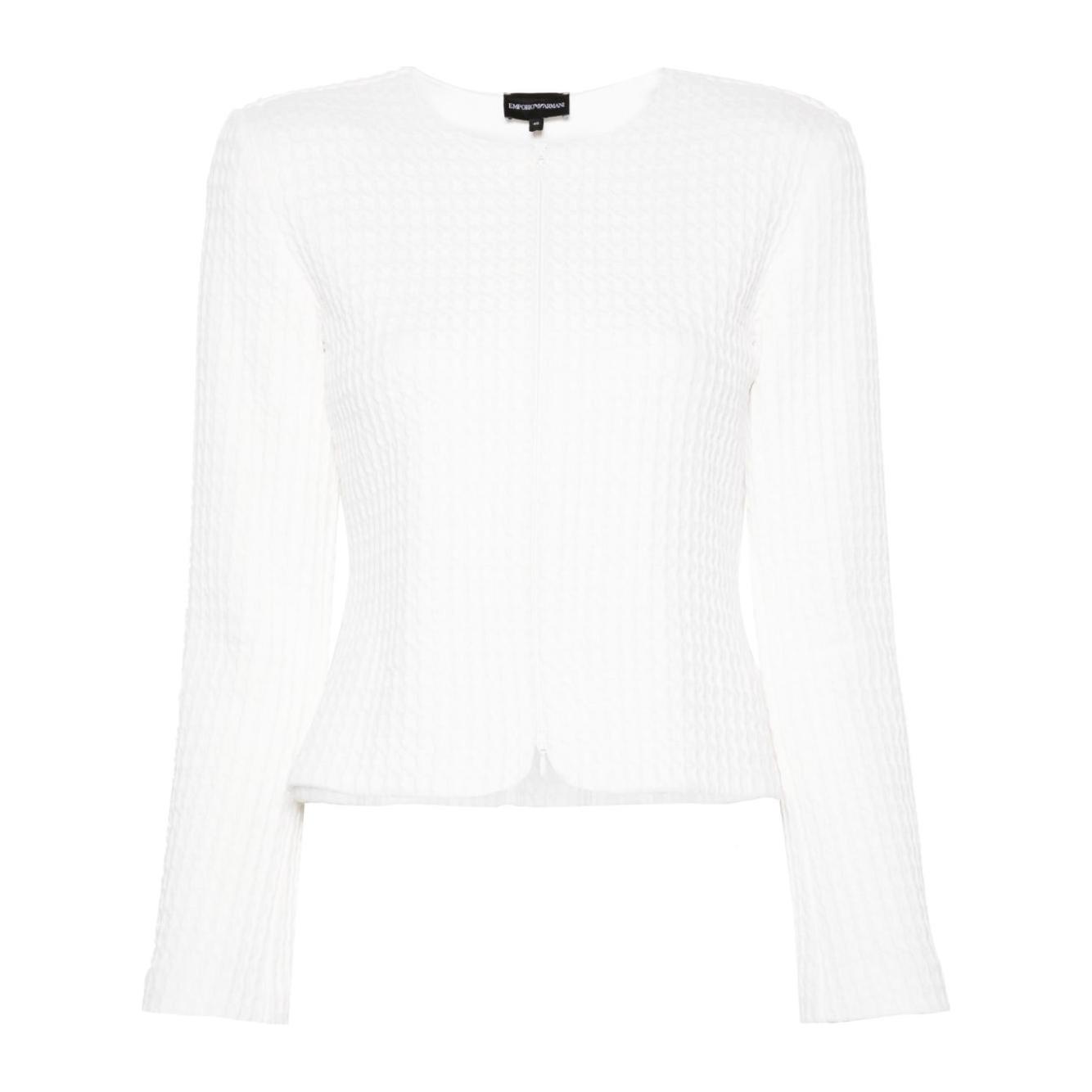 Emporio Armani Jackets White Jackets Emporio Armani