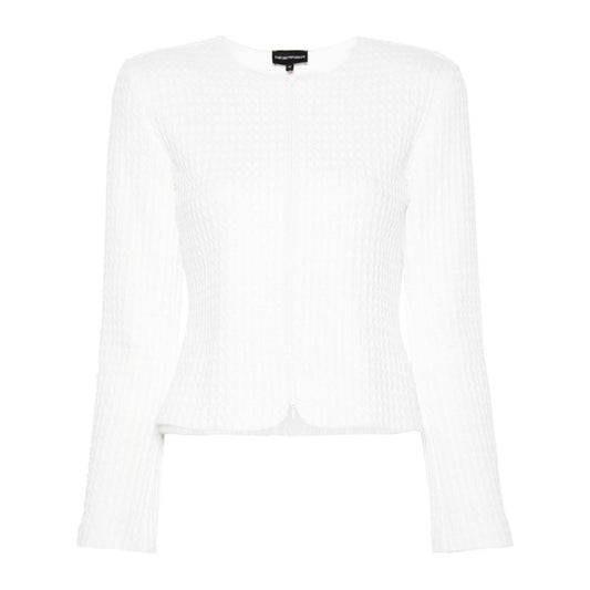 Emporio Armani Jackets White Jackets Emporio Armani