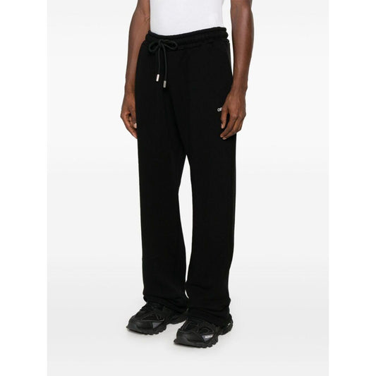 Off White Trousers Black Trousers Off White