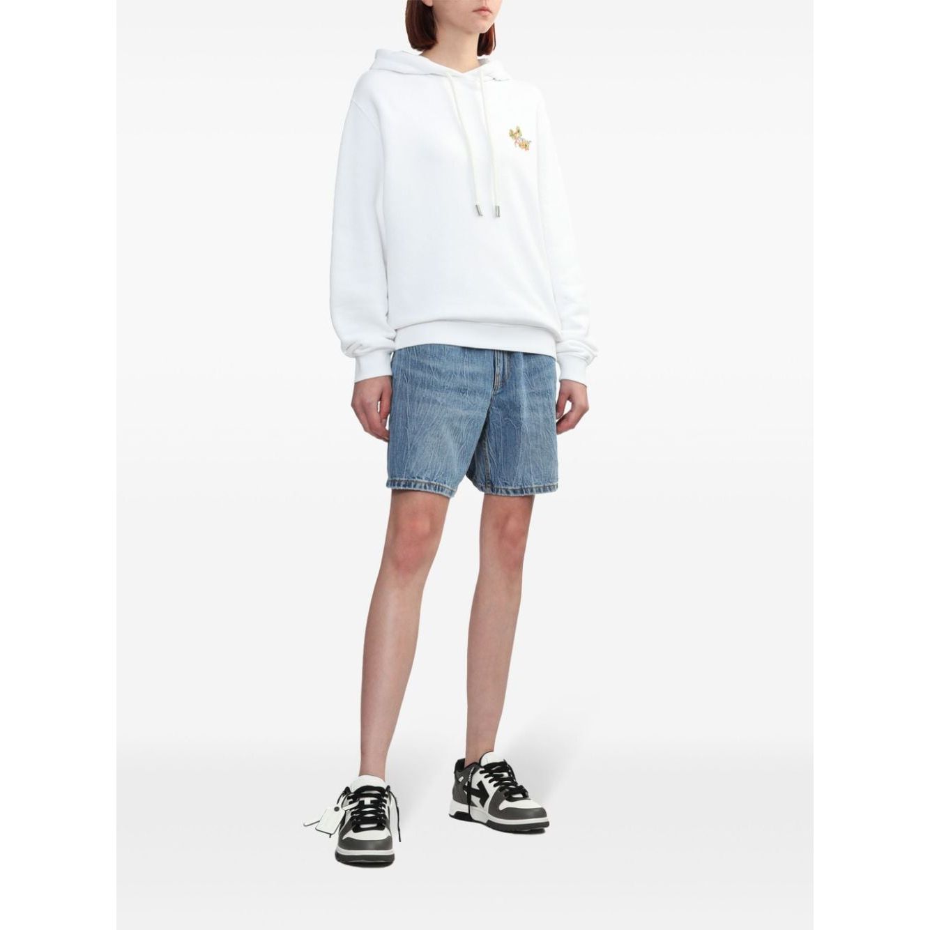 Off-White Women Cotton Sweaters White Topwear Off White