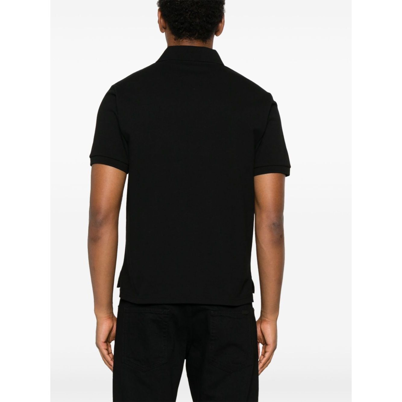 Saint Laurent  T-shirts and Polos Black Topwear Saint Laurent