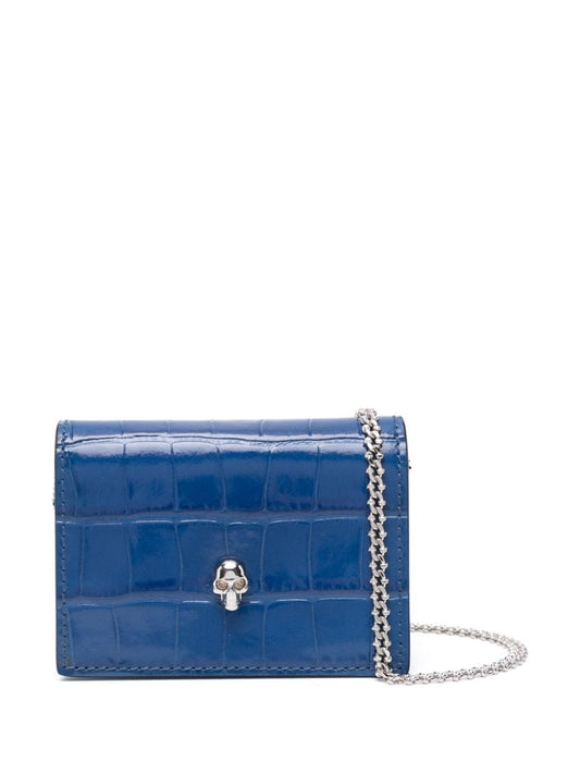 Alexander McQueen Wallets Blue