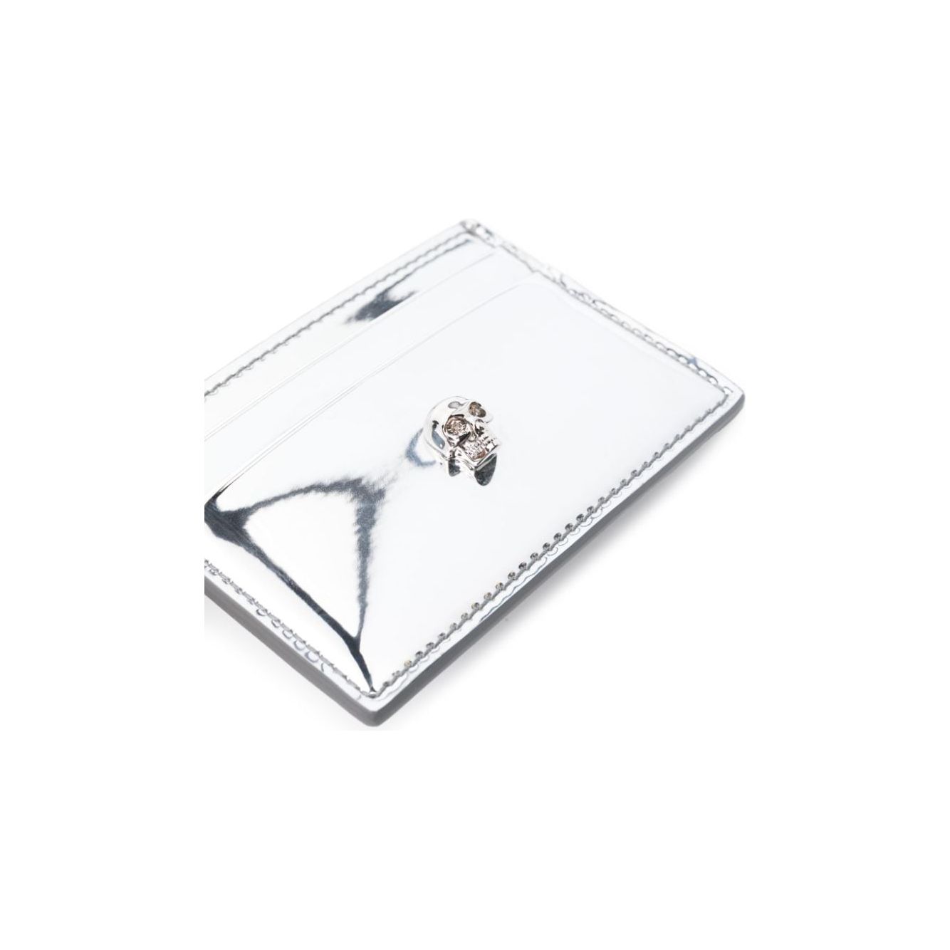 Alexander McQueen Wallets Silver Wallets Alexander Mcqueen