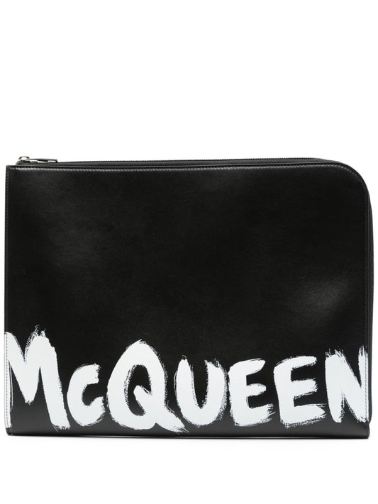 Alexander McQueen Wallets Black Small Leather Goods Alexander Mcqueen