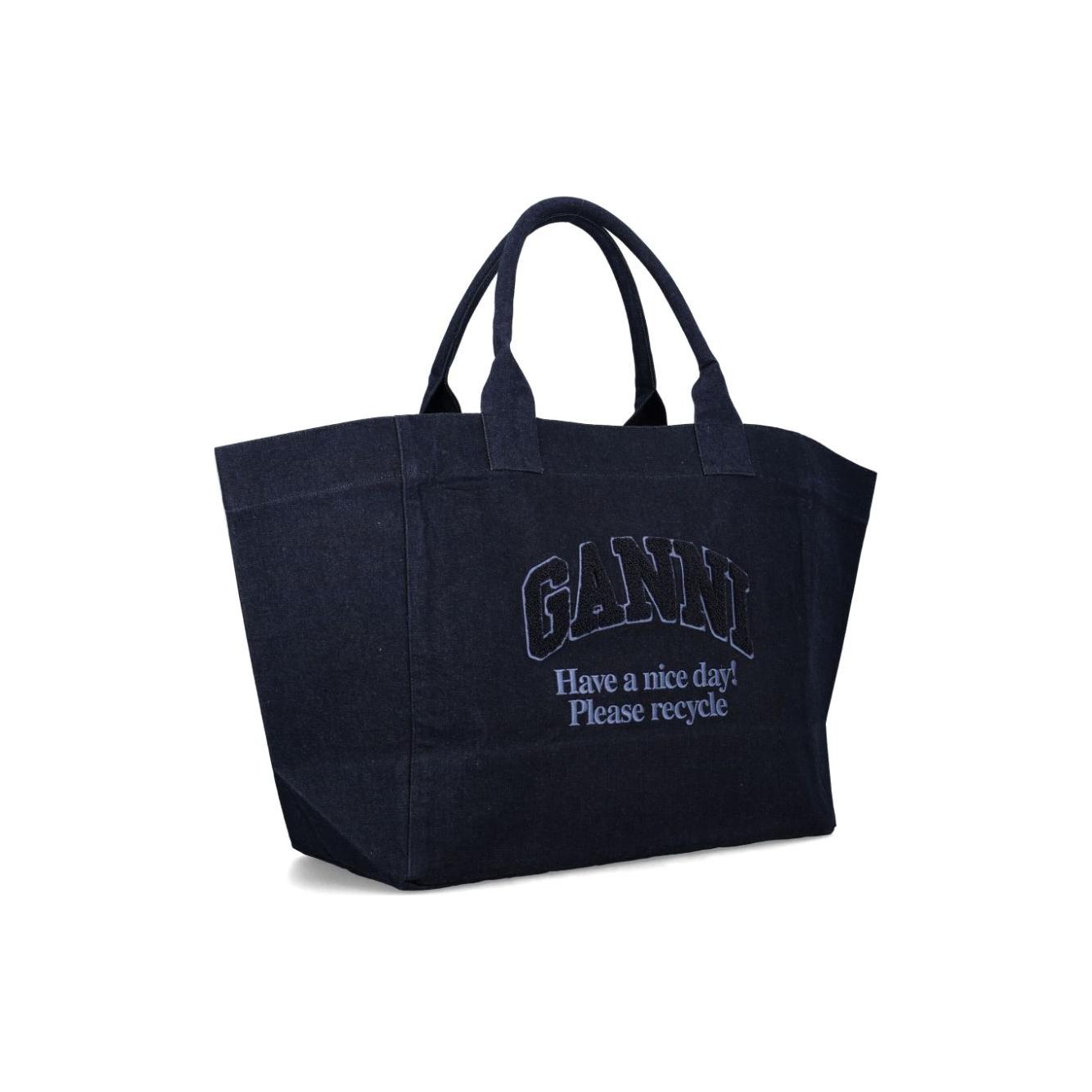 GANNI Bags.. Blue Shopper Ganni