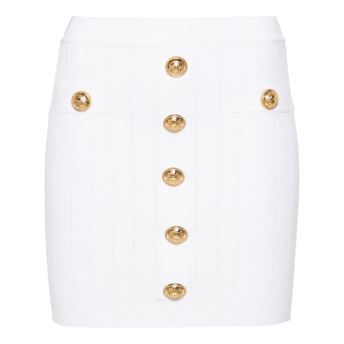 Balmain Skirts White Skirts Balmain