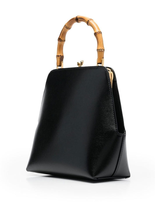 Jil Sander Goji Frame square tote Bag Black