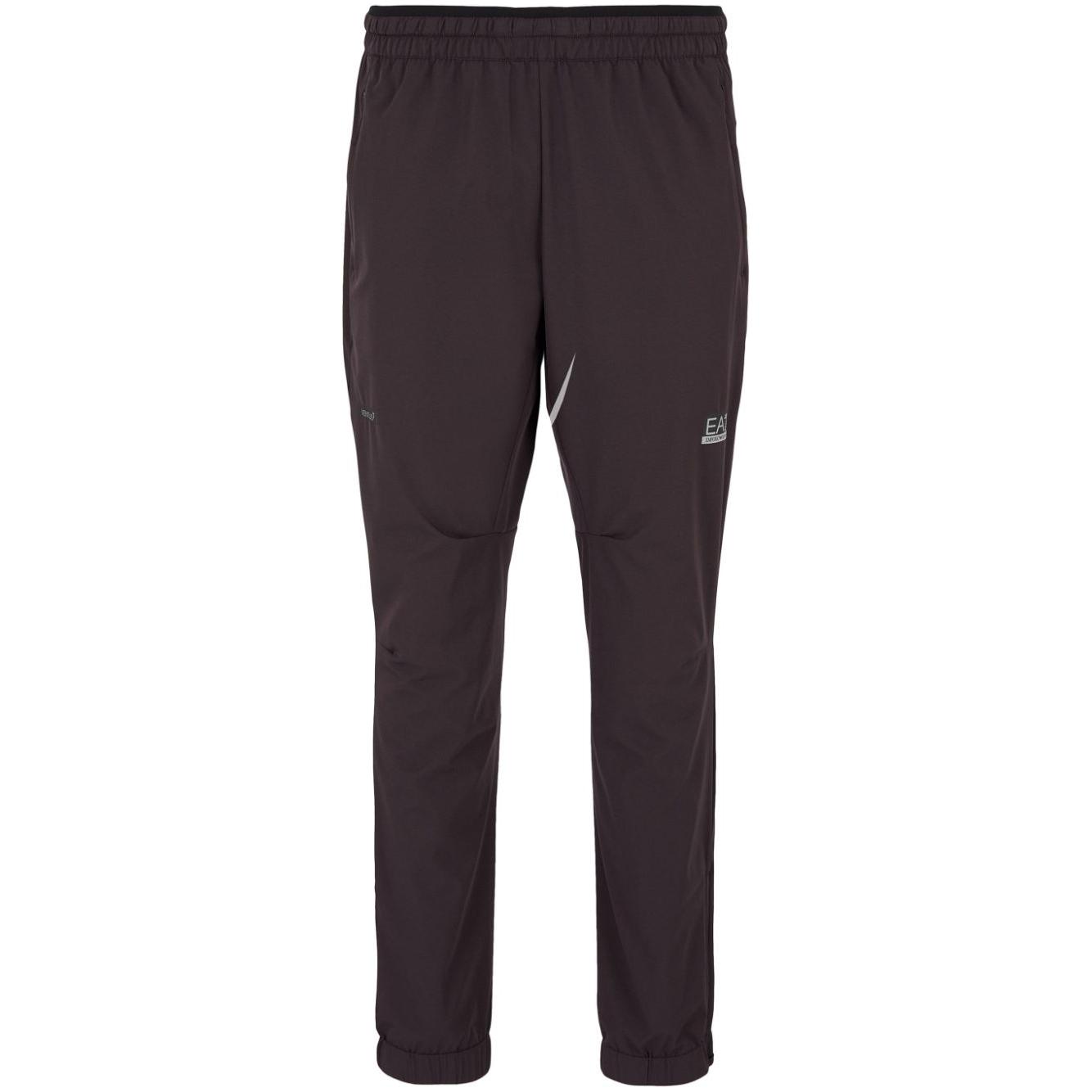 EA7 stretch-design Trousers Black Trousers EA7