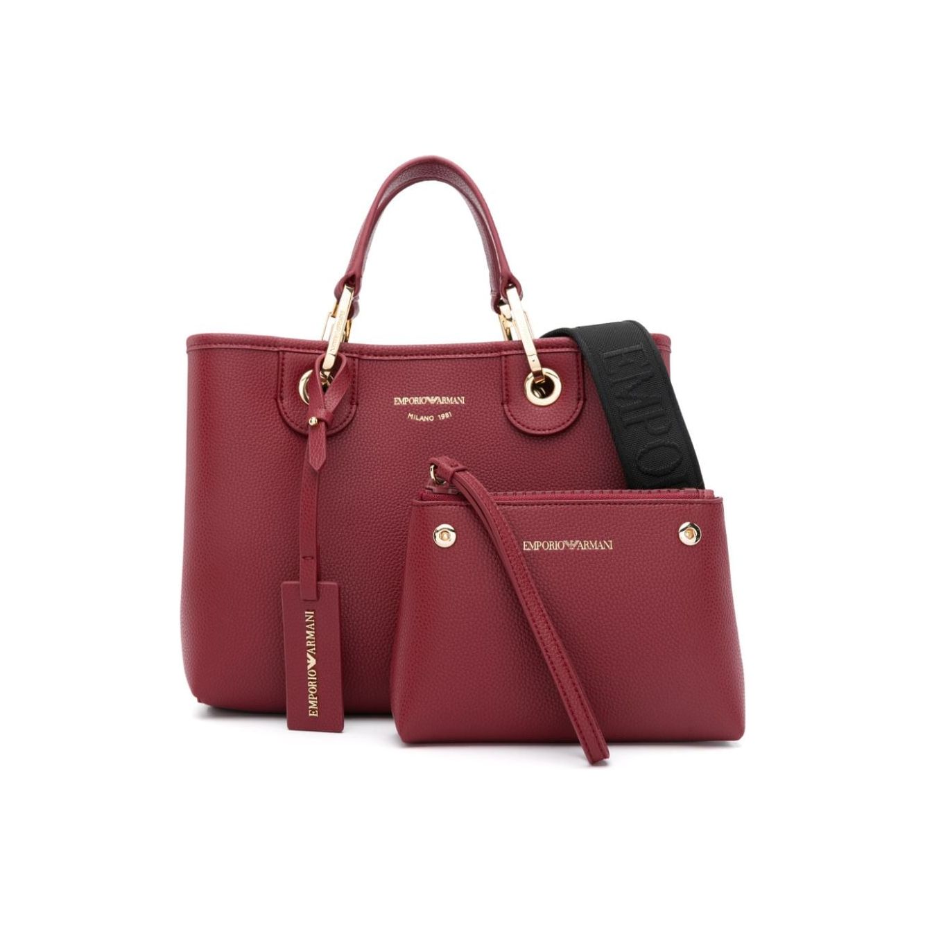 Emporio Armani Bags.. Bordeaux Shopper Emporio Armani