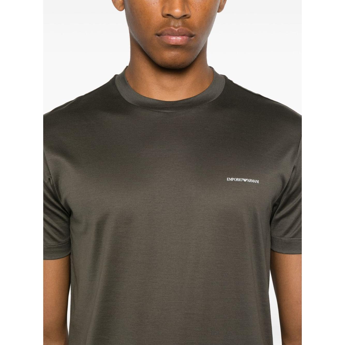 Emporio Armani T-shirts and Polos Green Topwear Emporio Armani