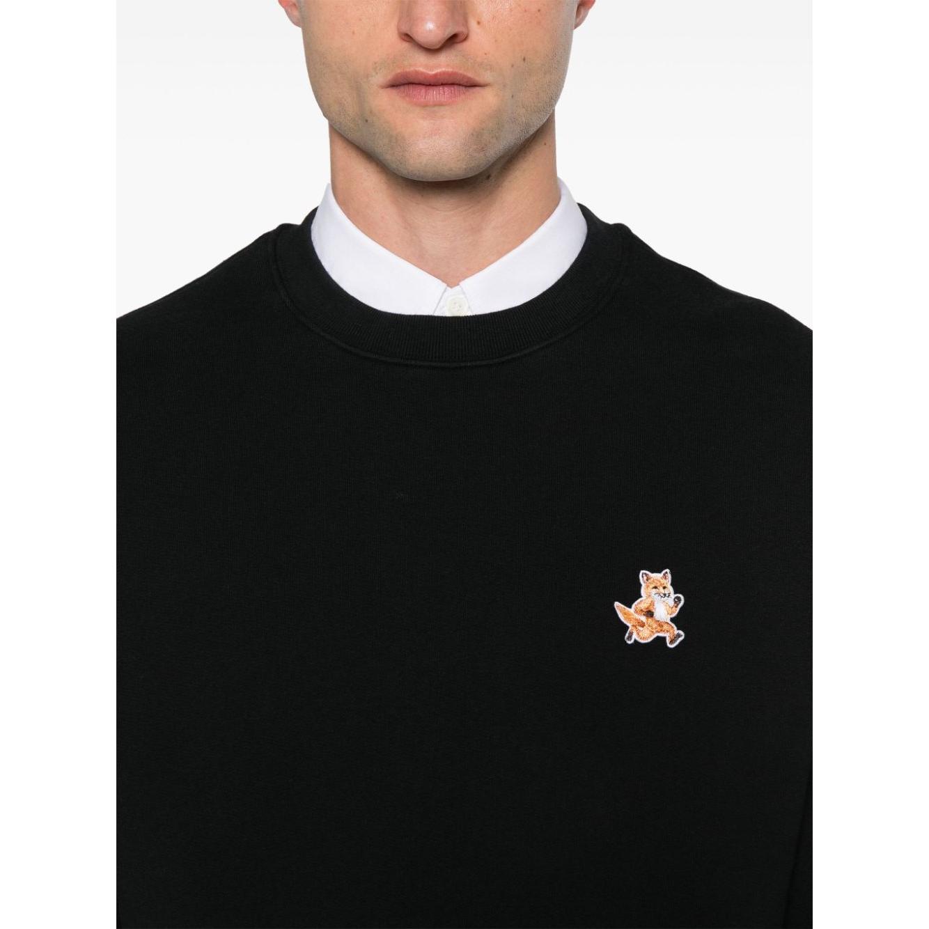 MAISON KITSUNE' Sweaters Black Topwear Maison Kitsune