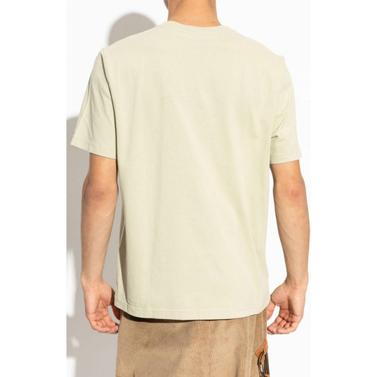 MAISON KITSUNE' T-shirts and Polos Green Topwear Maison Kitsune'