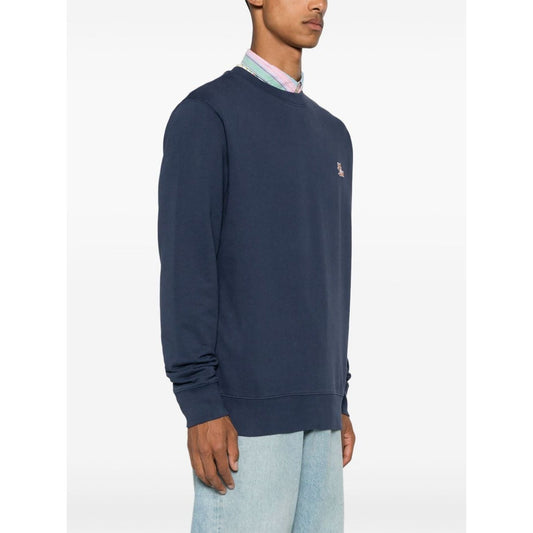 MAISON KITSUNE' Sweaters Blue Topwear Maison Kitsune'