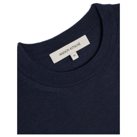 MAISON KITSUNE' Sweaters Blue Topwear Maison Kitsune