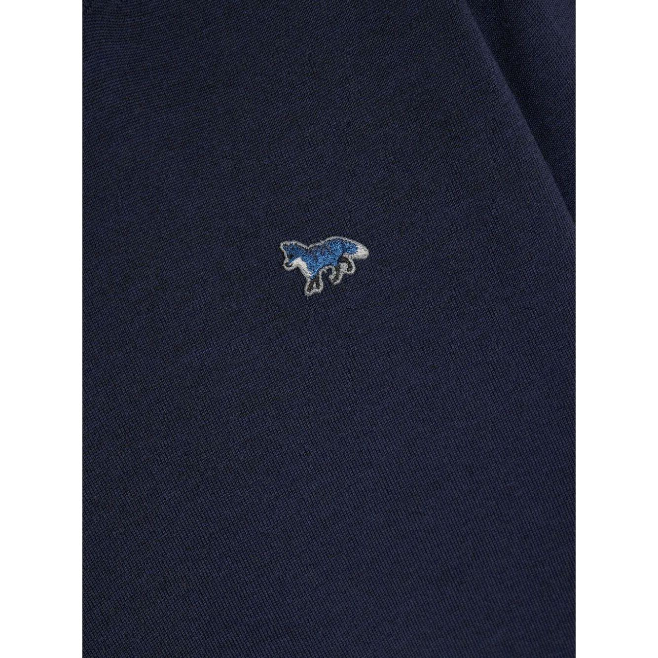 MAISON KITSUNE' Sweaters Blue Topwear Maison Kitsune