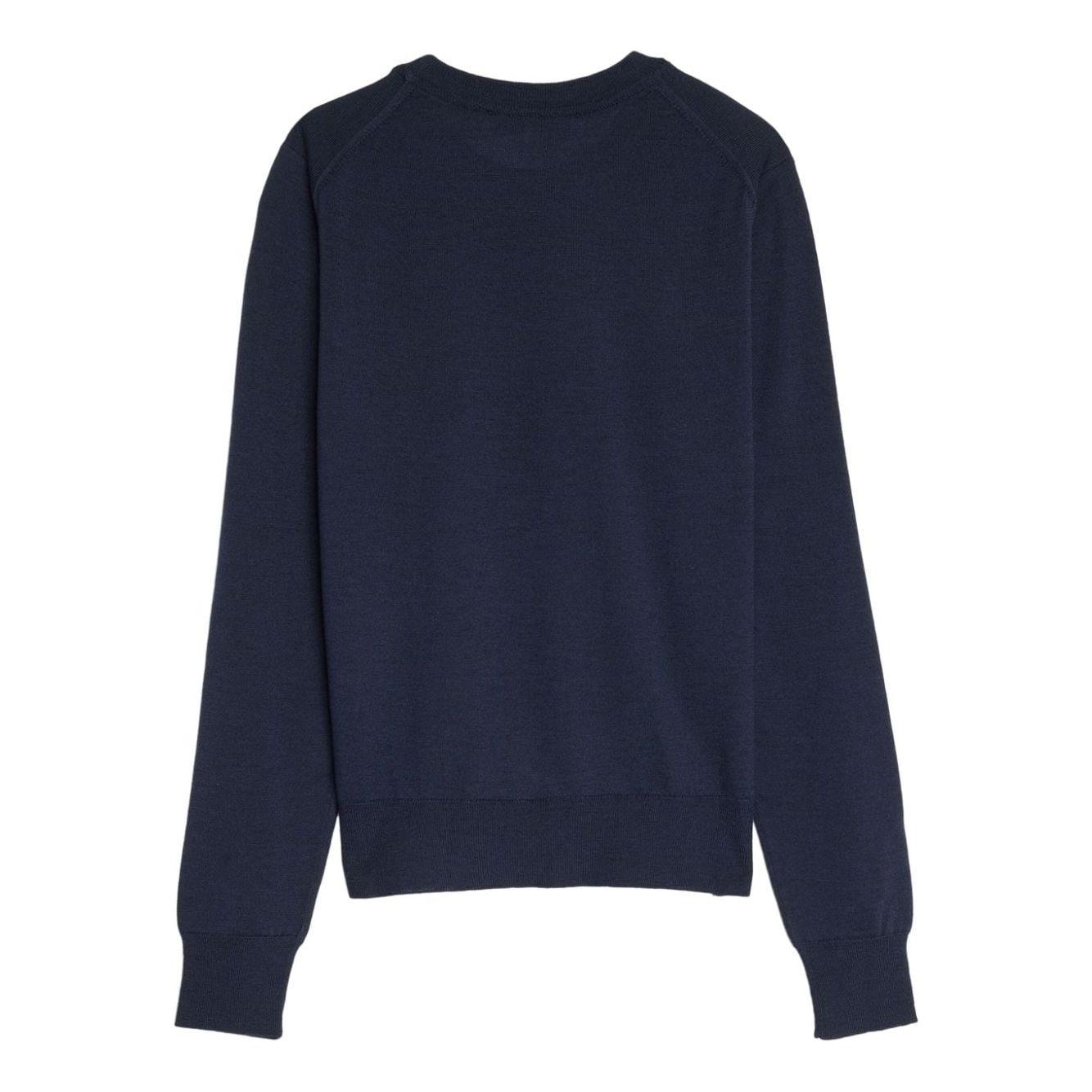 MAISON KITSUNE' Sweaters Blue Topwear Maison Kitsune'