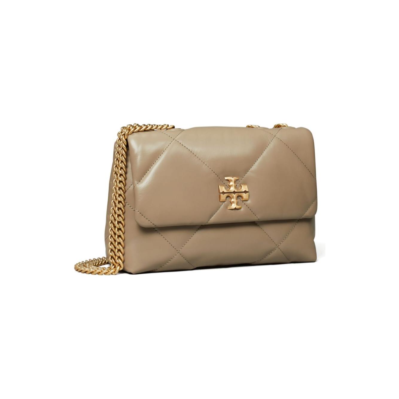 Tory Burch taupe nappa leather smooth grain Bag Powder Shoulder Tory Burch