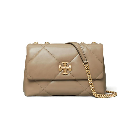 Tory Burch taupe nappa leather smooth grain Bag Powder Shoulder Tory Burch