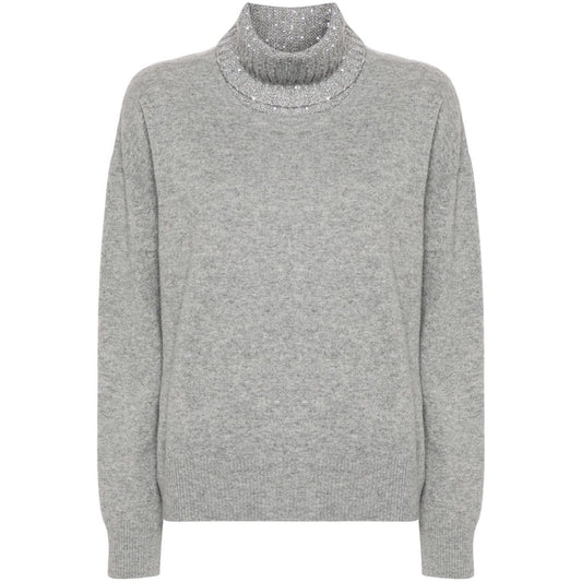 Fabiana Filippi Sweaters Grey Topwear Fabiana Filippi