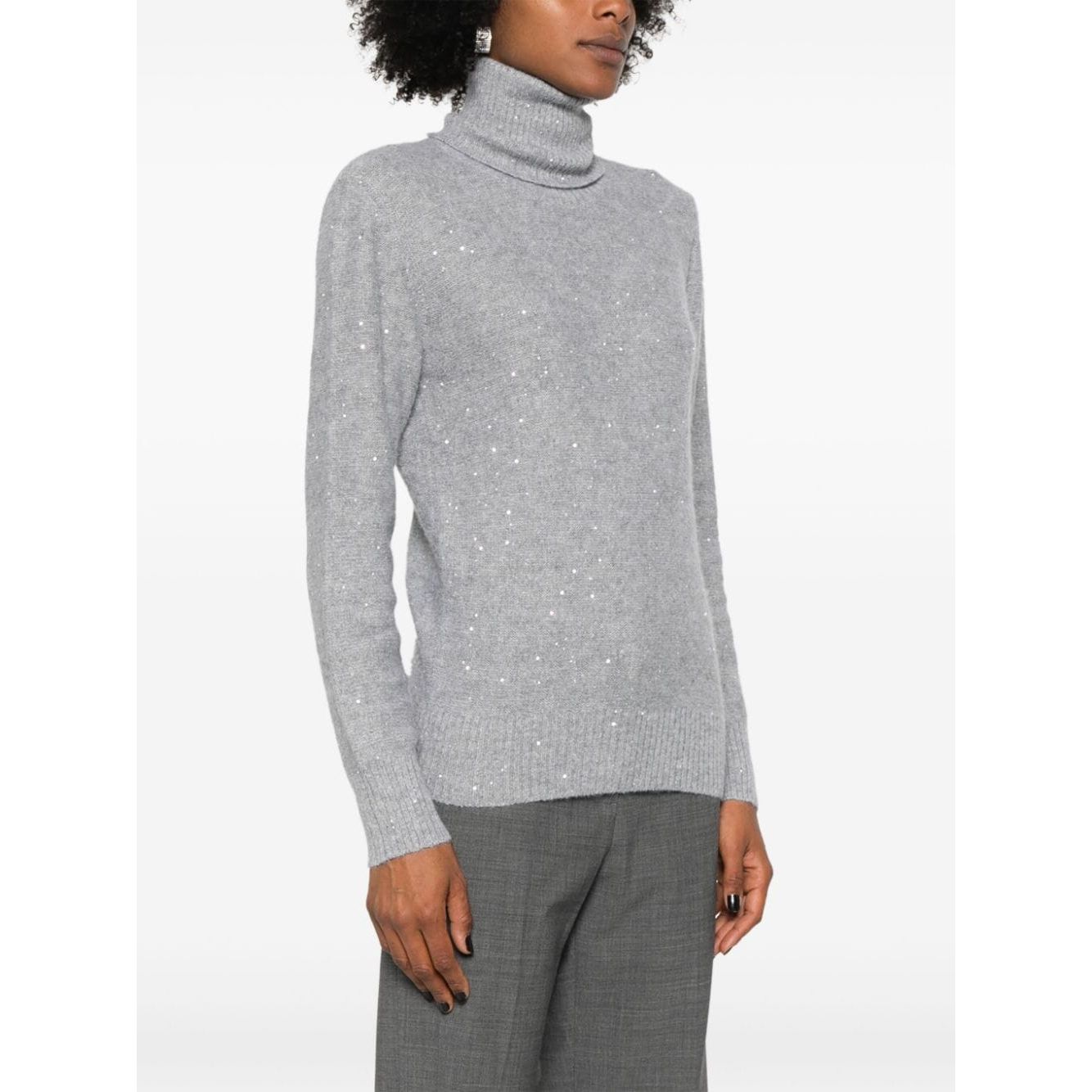 Fabiana Filippi Sweaters Grey Topwear Fabiana Filippi