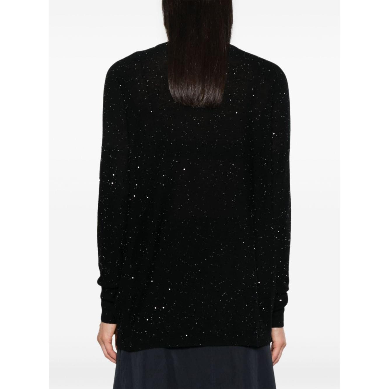 Fabiana Filippi Sweaters Black Topwear Fabiana Filippi