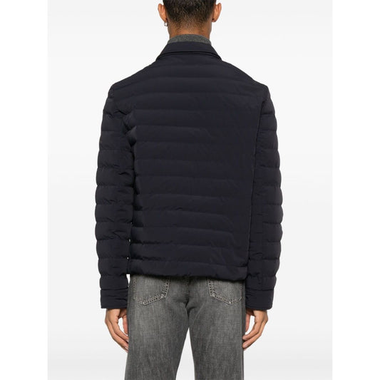 Brunello Cucinelli Coats Blue Jackets Brunello Cucinelli