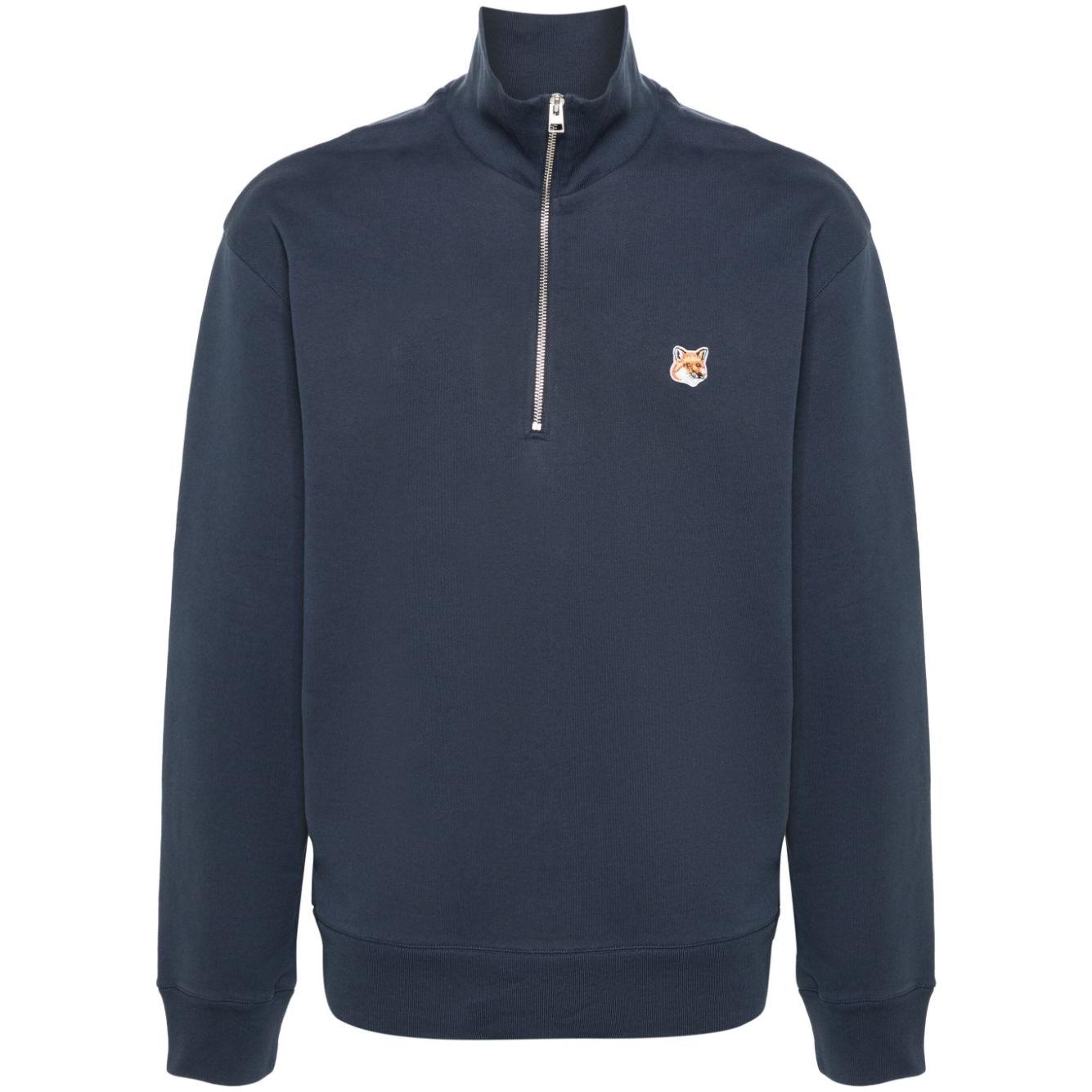 MAISON KITSUNE' Sweaters Blue Topwear Maison Kitsune'