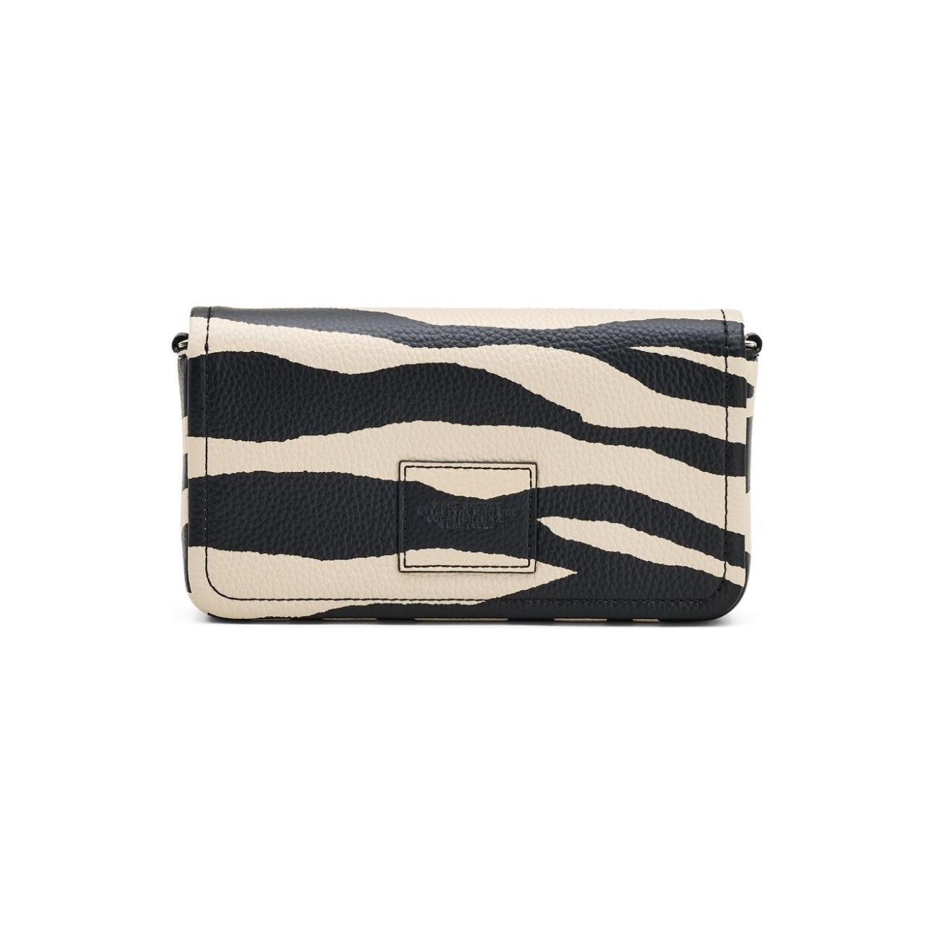 Marc Jacobs  leather grained  zebra print Bag Clutches Marc Jacobs