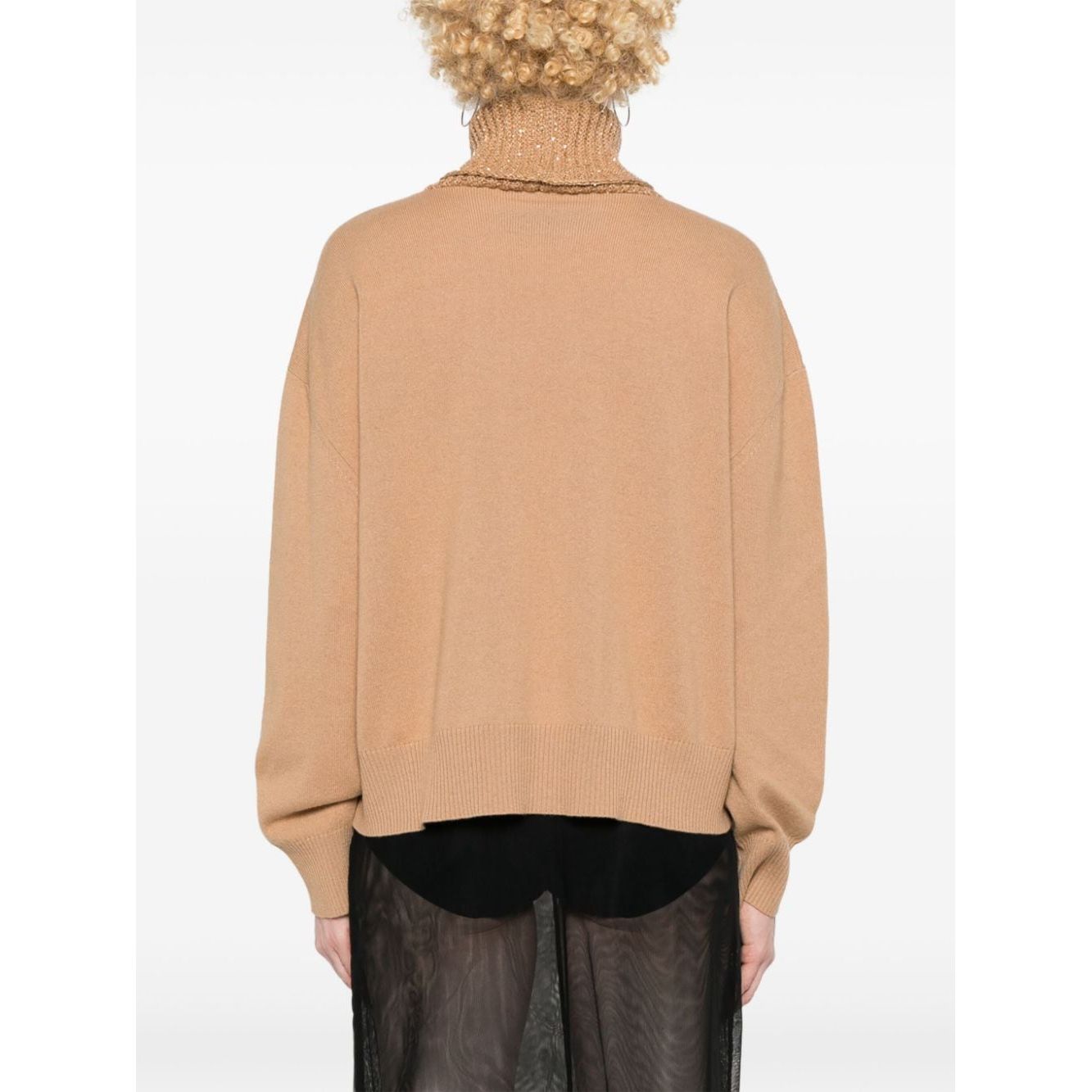 Fabiana Filippi Sweaters Camel