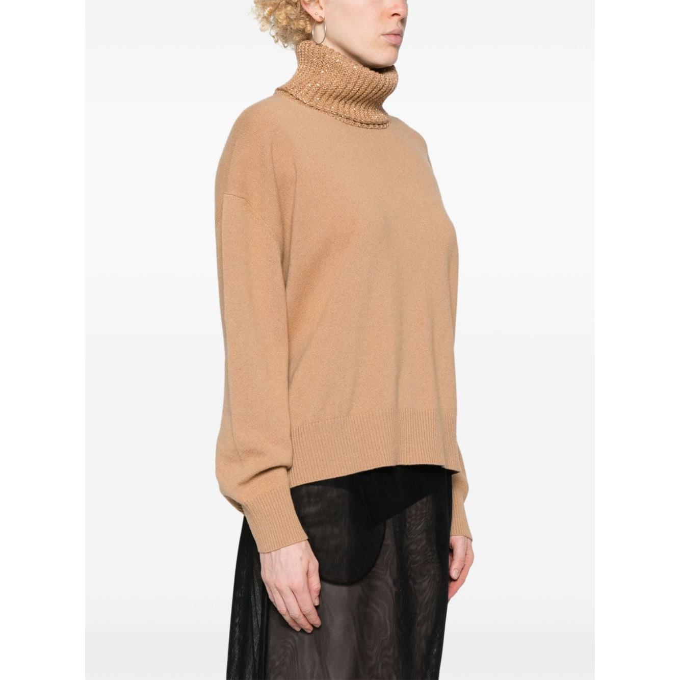 Fabiana Filippi Sweaters Camel