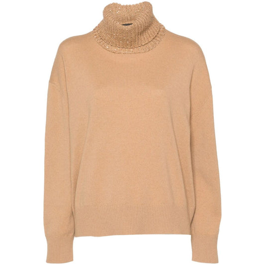 Fabiana Filippi Sweaters Camel