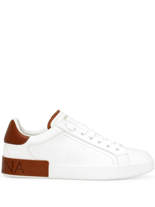 Dolce & Gabbana Sneakers Leather Brown Sneakers Dolce & Gabbana