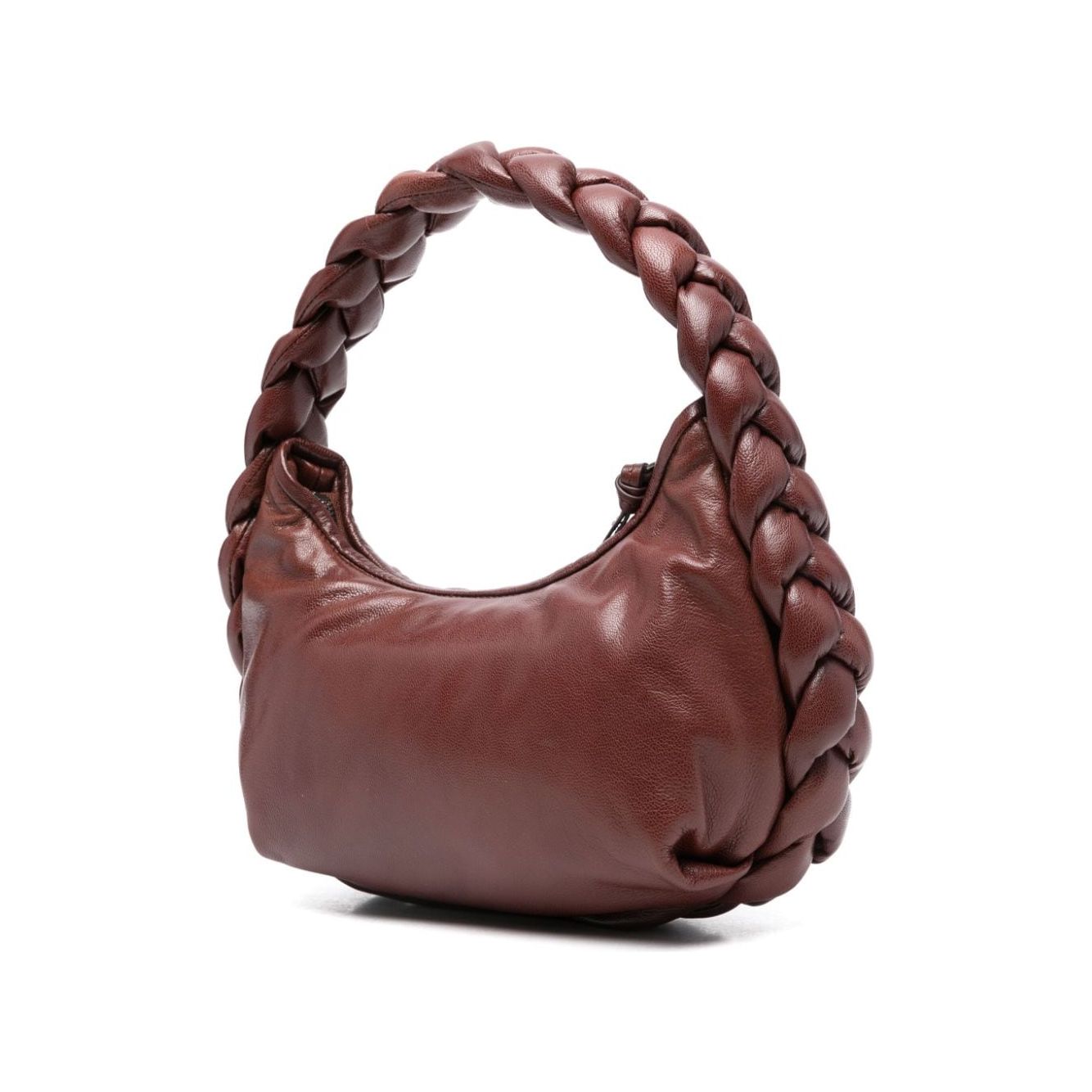 HEREU Auburn Brown calf leather Handbag