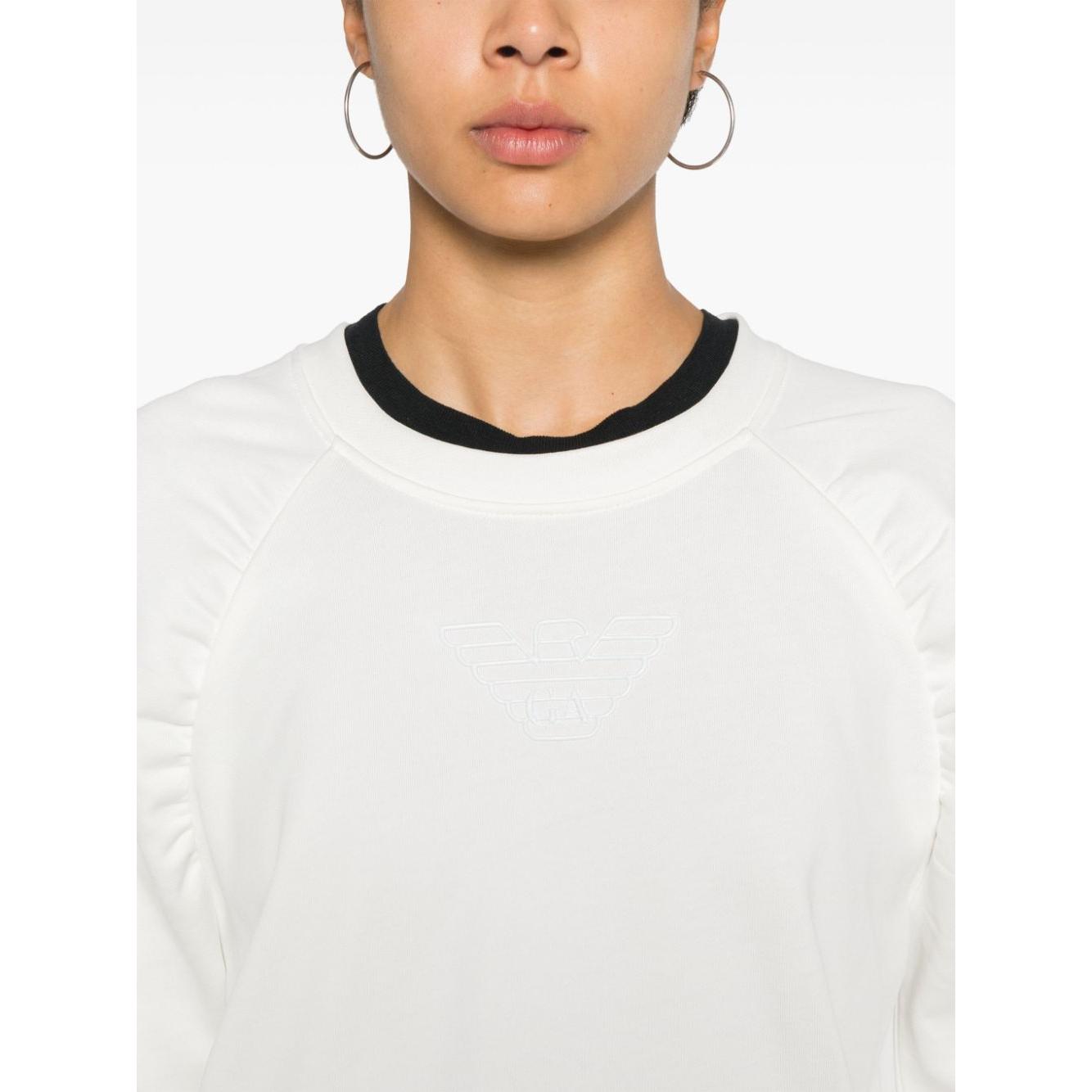 Emporio Armani Sweaters White Topwear Emporio Armani