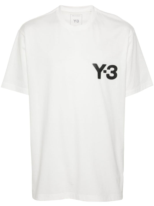 Y-3 T-shirts and Polos White Topwear Y-3