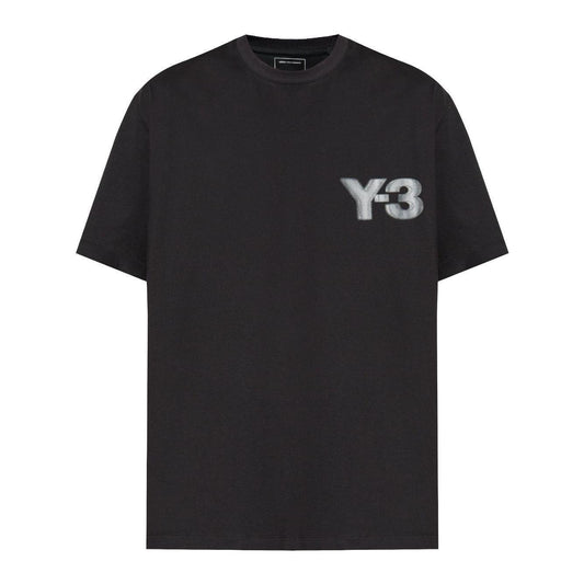 Y-3 T-shirts and Polos Black Topwear Y-3