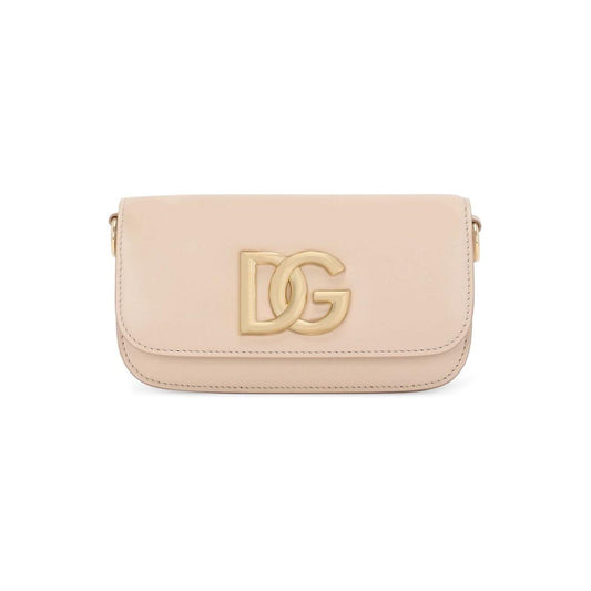 Dolce & Gabbana DG logo leather grained Bag Pink Shoulder Dolce & Gabbana