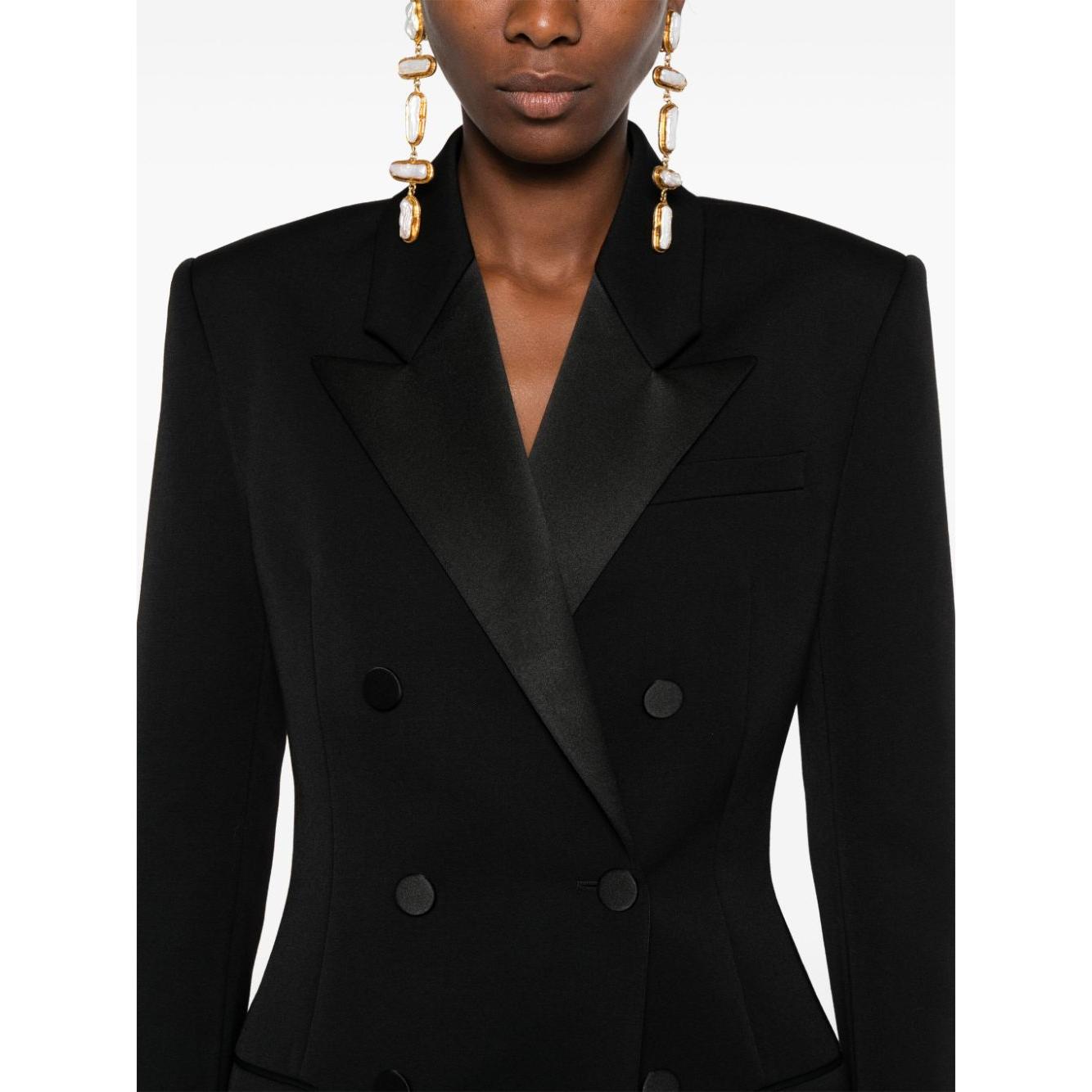 Saint Laurent  black wool peak lapels blazer Jackets Saint Laurent