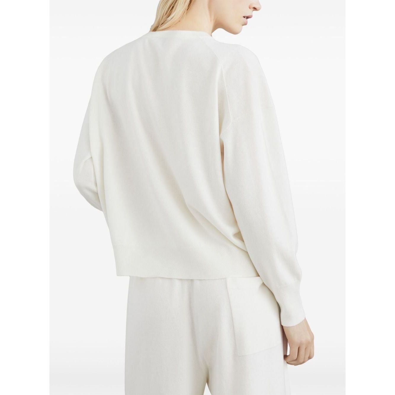 Brunello Cucinelli Sweaters White Topwear Brunello Cucinelli