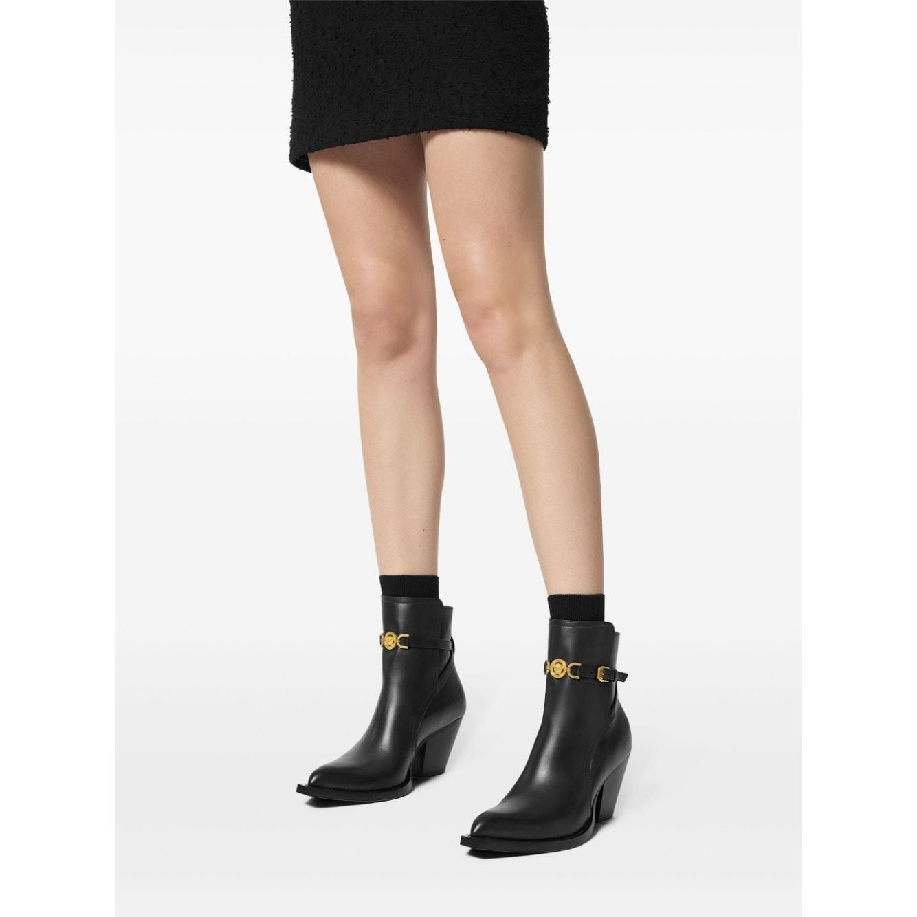 Versace Boots Black Boots Versace